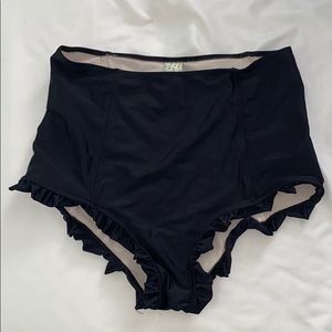 Kortni Jeane High Waist Ruffle Bottoms